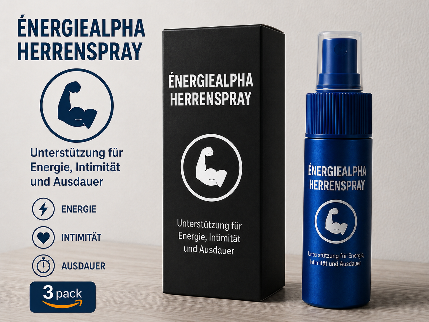 ÉnergieAlpha Mens | ¡Erecciones potentes en solo 5 minutos!